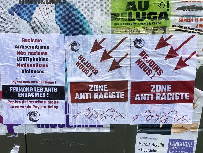 Le réseau Rafahl , contre pouvoir des mouvances fascistes actives en Haute-Loire.