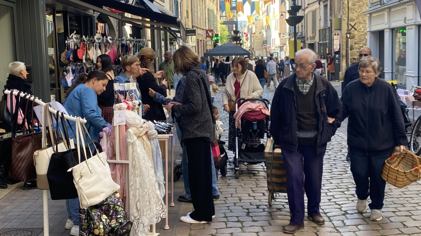 Les paniers se mêlent aux sac cabas