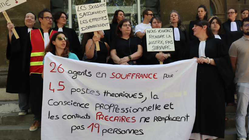 Ils revendiquent plus d'effectif