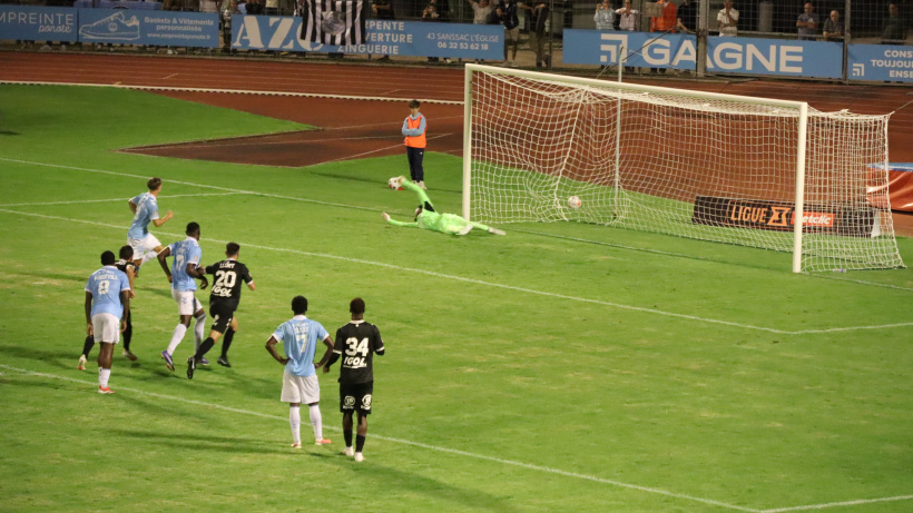 Le penalty pour ouvrir le score