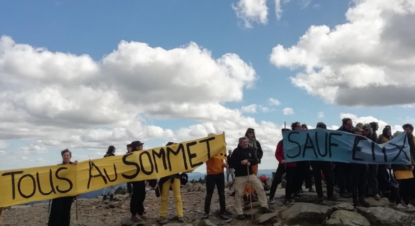 Mobilisation de 2025 au Mézenc