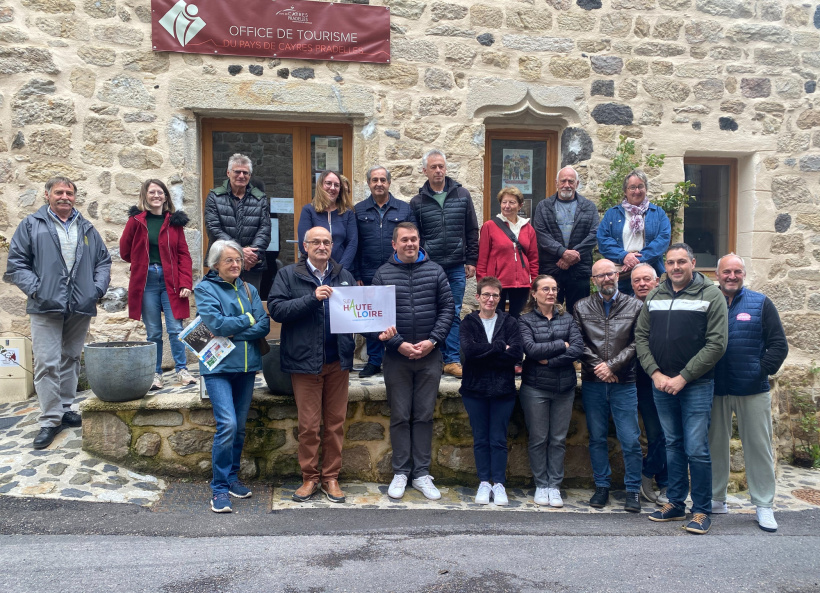 Elus et prestataires étaient présents pour l'inauguration de l'office de Tourisme