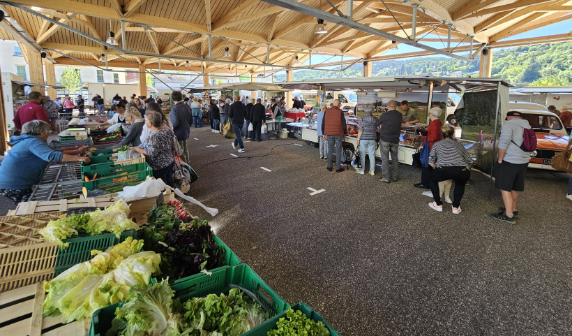 Le Marché de Producteurs de Pays d'Aurec-sur-Loire
